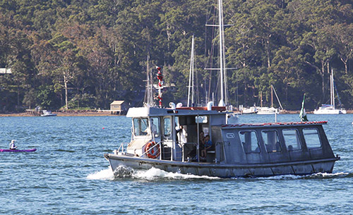Church Point Ferry Service: the Amelia K