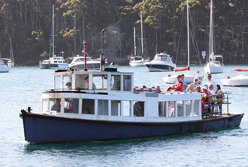 Church Point Ferry Service: the Curlew